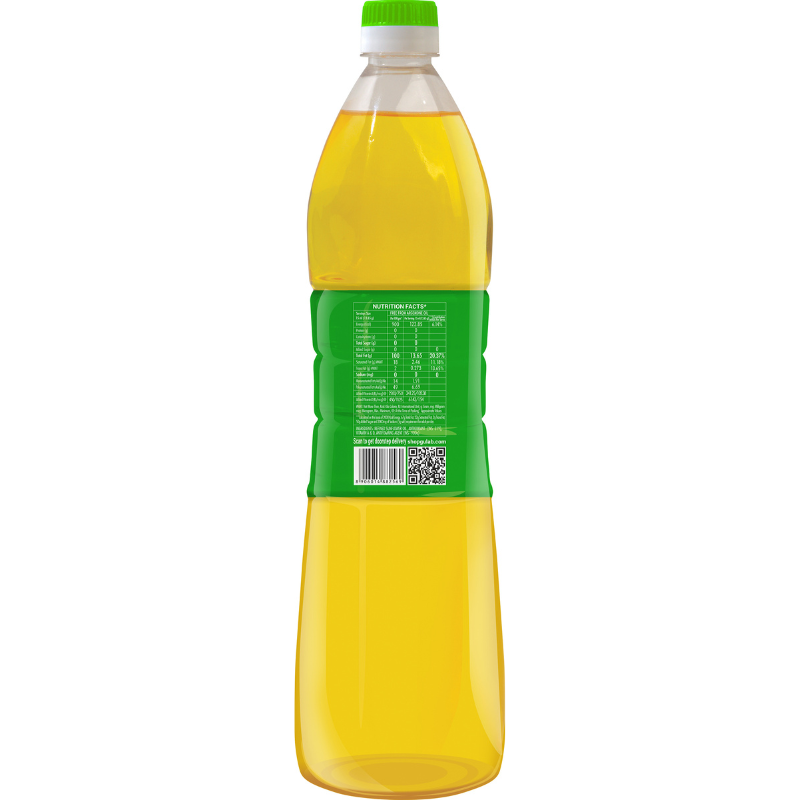 Refined Sunflower Oil Bottle - 1L