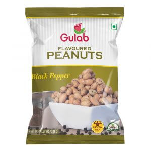 Gulab Flavoured Black Pepper Peanuts-35Gm Pouch-0