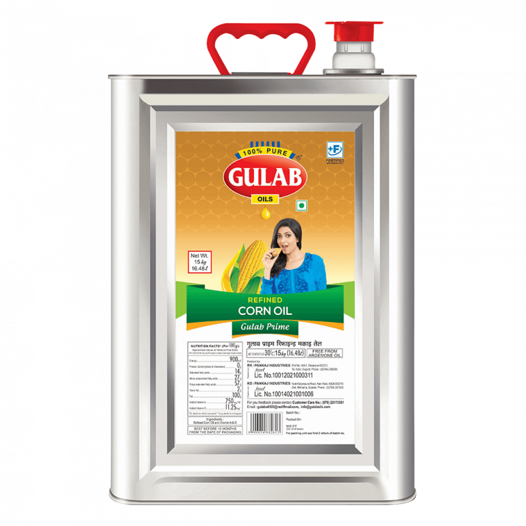 Refined Corn Oil 15 Kg Tin - Shop Gulab