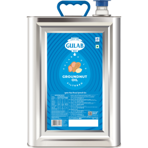 Filtered Groundnut Oil Tin - 15Kg (16.48L)