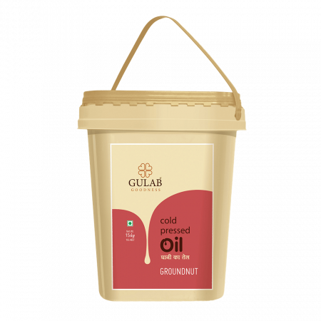 Cold Pressed Groundnut Oil 15kg bucket