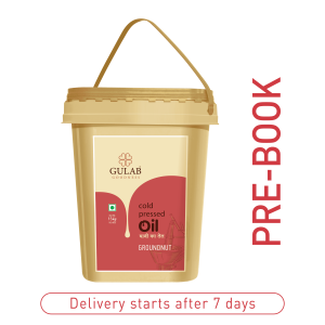 Cold Pressed Groundnut Oil Bucket - 15Kg (16.48L)