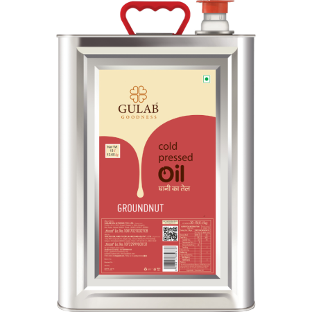cold pressed groundnut oil 15l tin