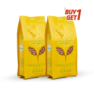 Organic Raw Peanuts - 500g